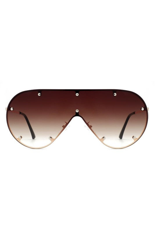 Retro Oversize Aviator Fashion Sunglasses